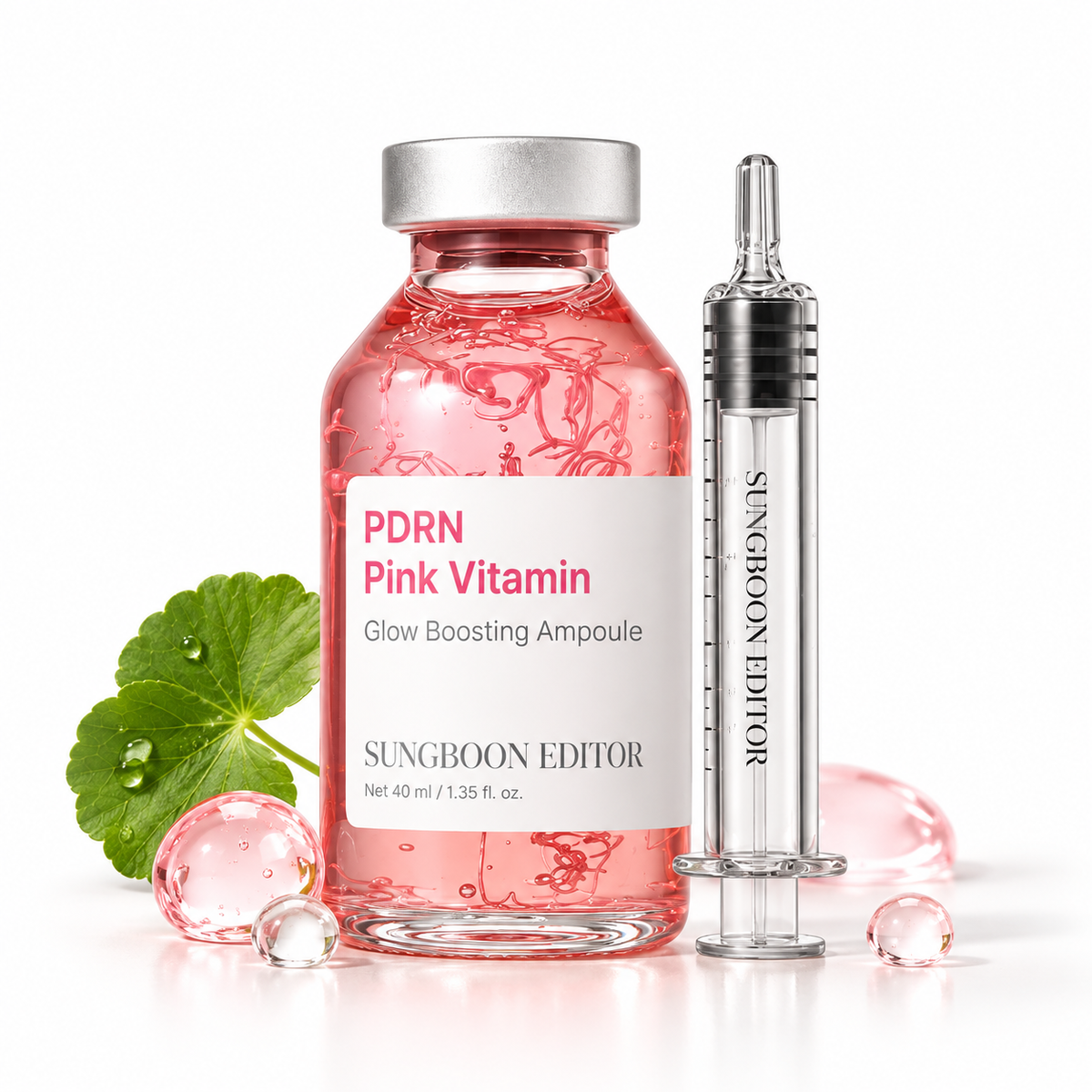 Sungboon Editor PDRN Pink Vitamin Glow Boosting Ampoule