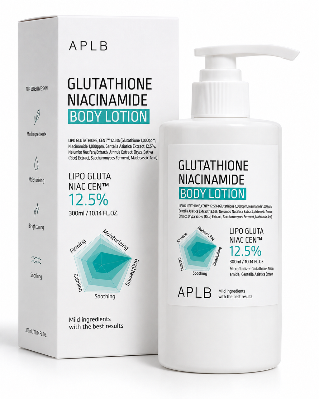 APLB Glutathione Niacinamide Body Lotion