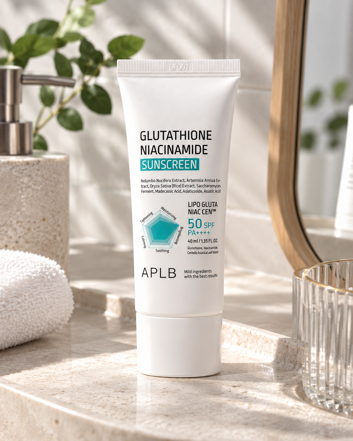 APLB Glutathione Niacinamide Sunscreen