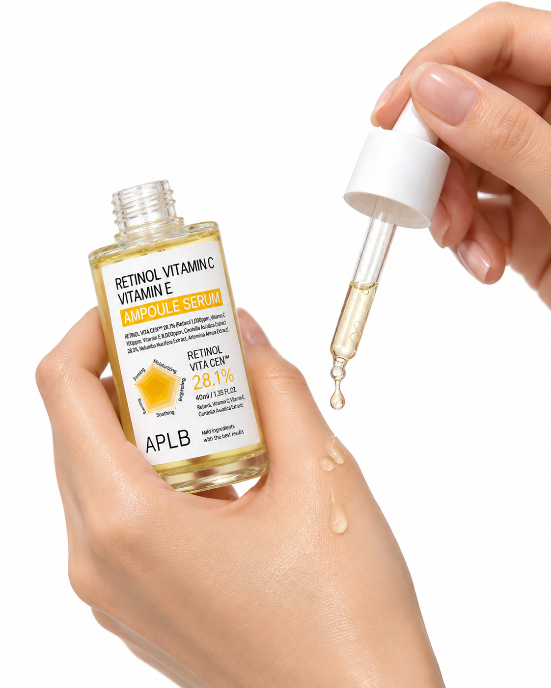 APLB Retinol Vitamin C Vitamin E Ampoule Serum