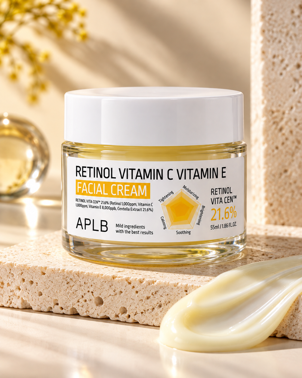 APLB Retinol Vitamin C Vitamin E Facial Cream
