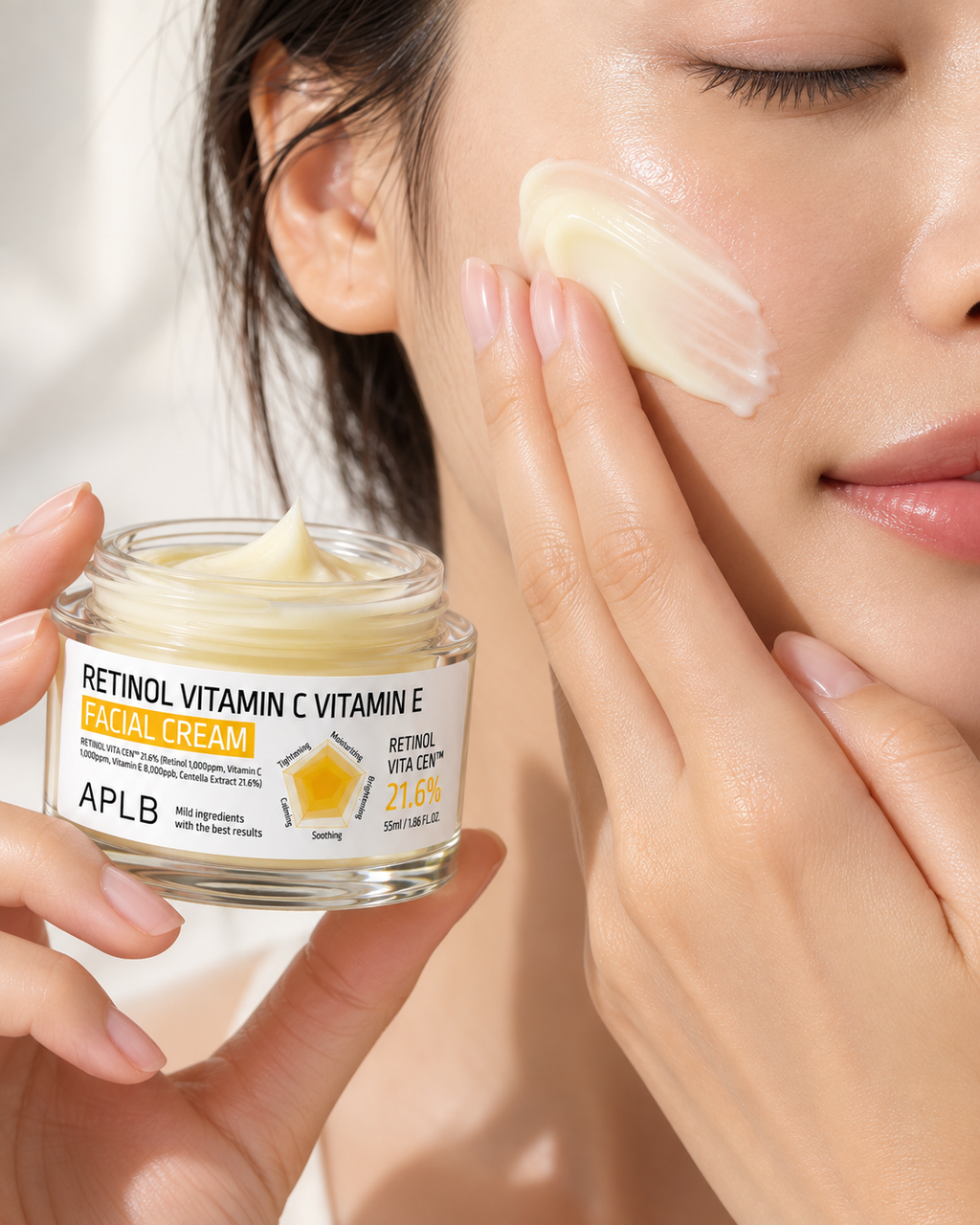 APLB Retinol Vitamin C Vitamin E Facial Cream