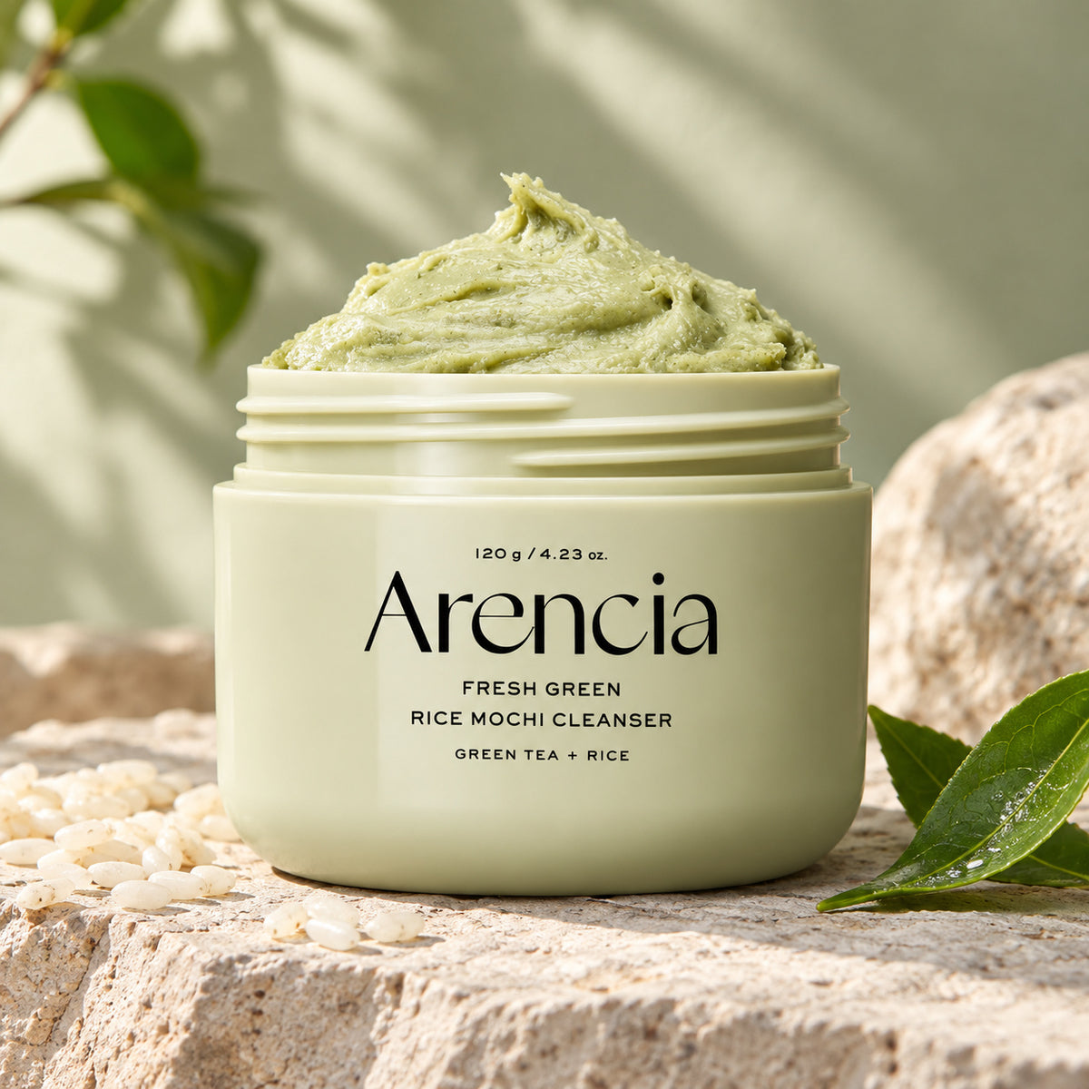 Arencia Green Rice Mochi 120 g - imagen 2